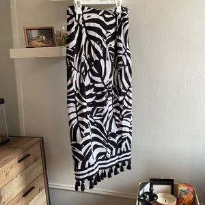 Farm Rio for Anthropologie wrap skirt